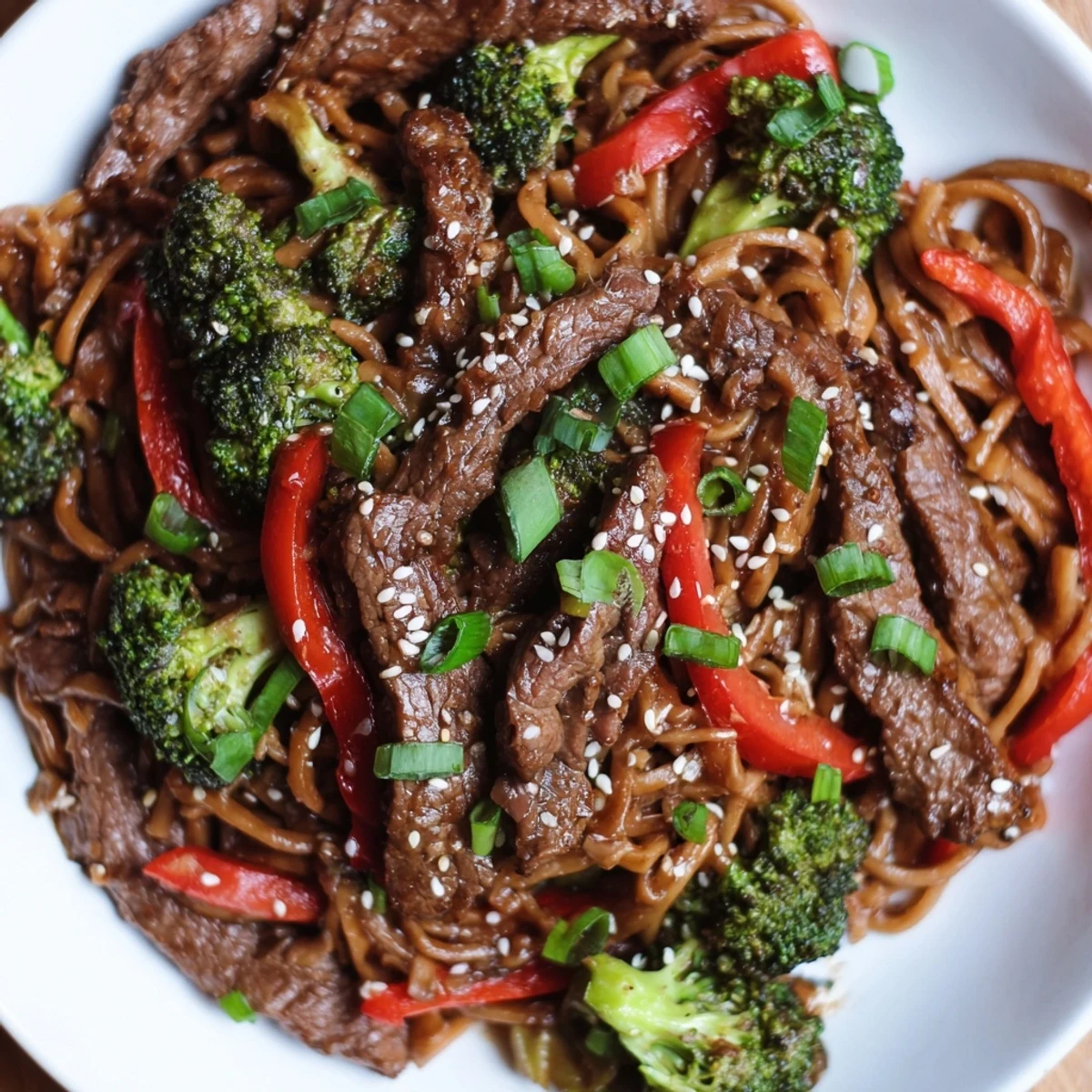 Beef and Broccoli Lo Mein