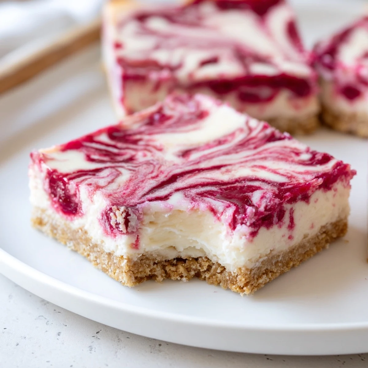 Raspberry White Chocolate Bars