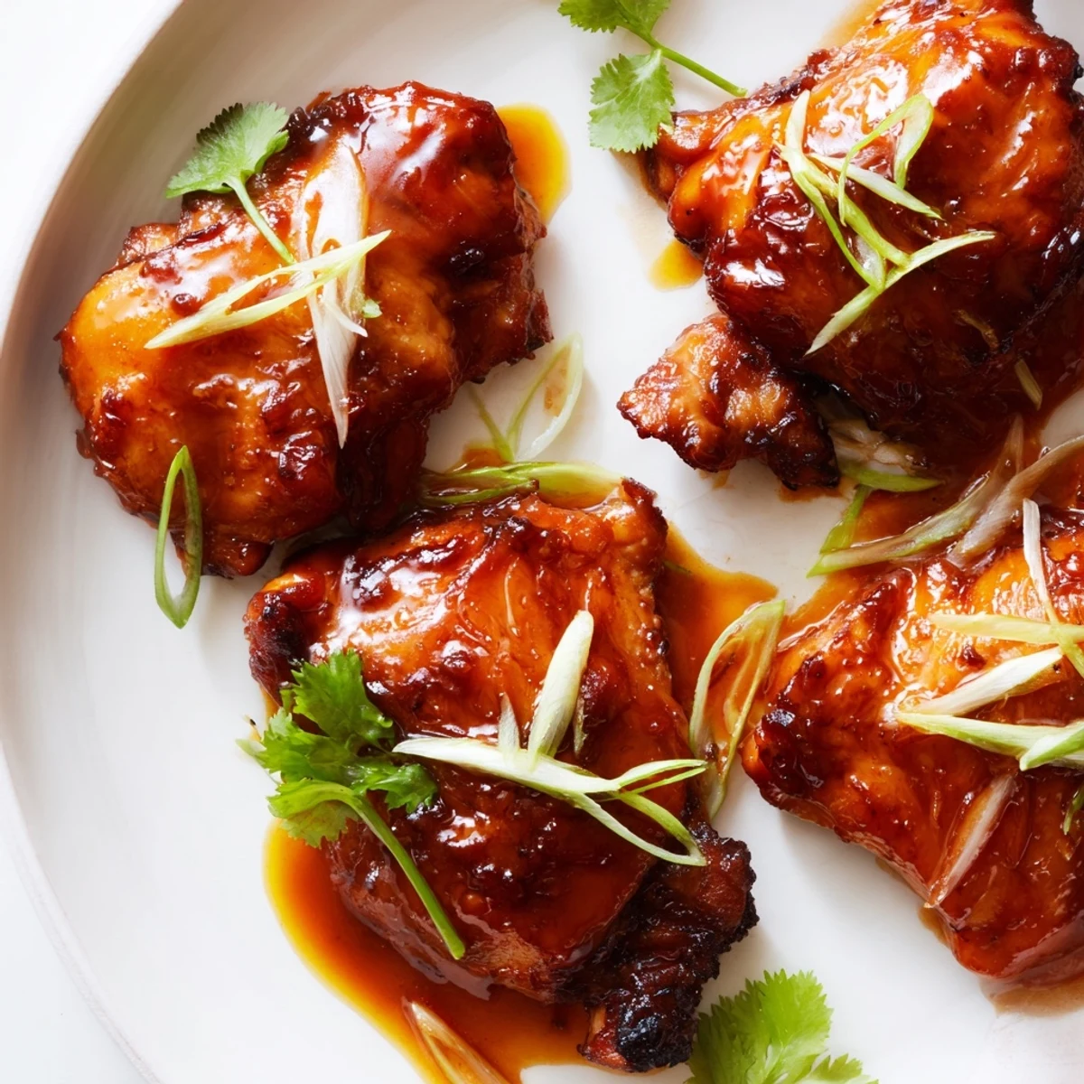Tender Ga Kho chicken in a savory caramel sauce served over steamed jasmine rice.