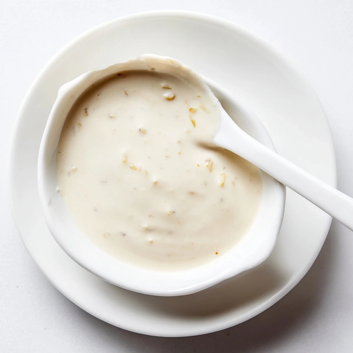 Thick and tangy chicken shawarma garlic sauce perfect for dipping crispy french fries