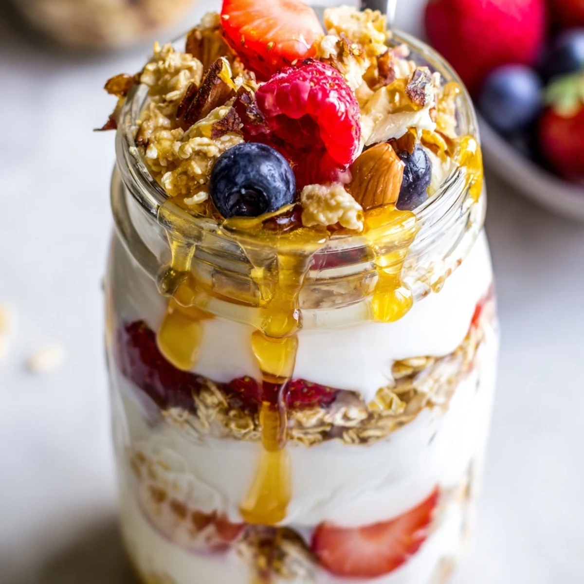 Greek Yogurt Parfait with Berries