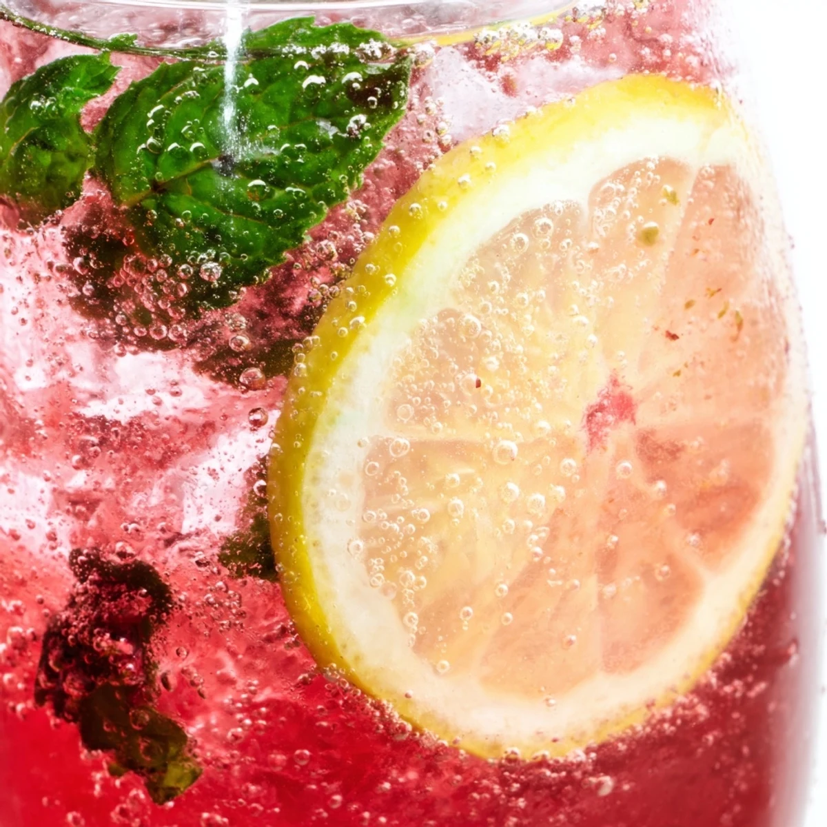 Honey Lemon Pink Soda