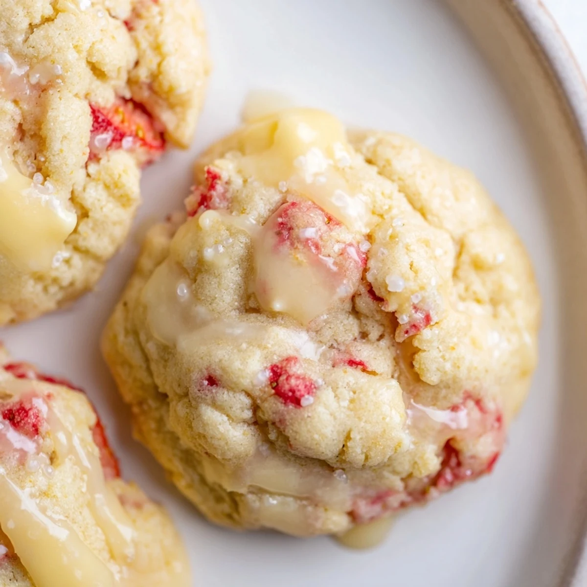 Strawberry Lemonade Cookies