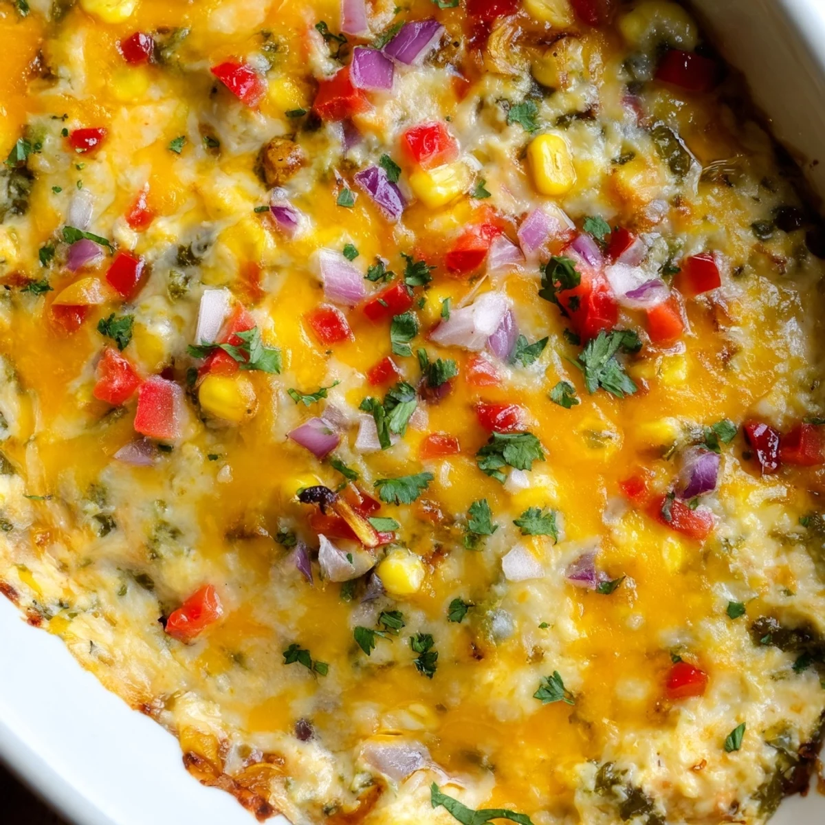 Creamy spicy jalapeno cowboy cream cheese dip bubbling hot with golden melted cheese topping