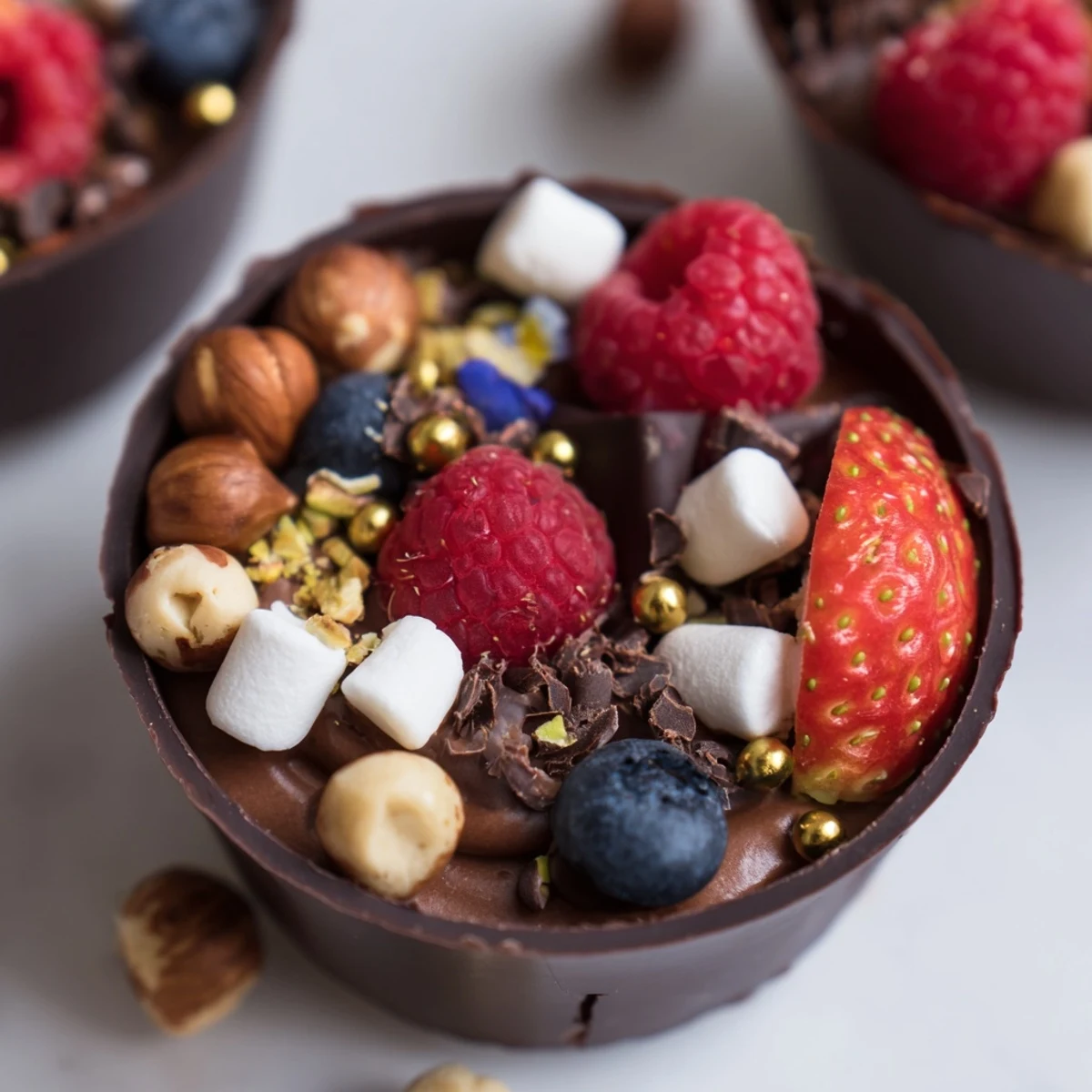 Chocolate Grazing Cups Sweet Indulgence